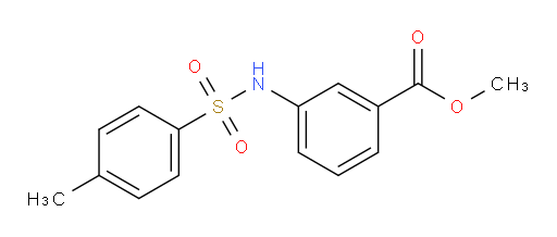 methyl 3-(4-methylphenylsulfonamido)benzoate