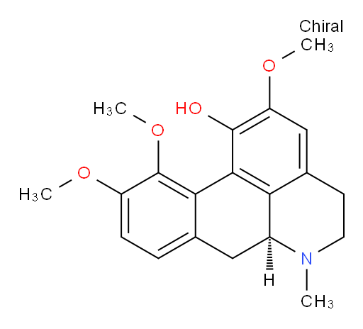 (S)-2,10,11-trimethoxy-6-methyl-5,6,6a,7-tetrahydro-4H-dibenzo[de,g]quinolin-1-ol