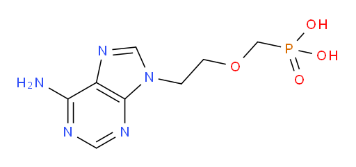 ((2-(6-amino-9H-purin-9-yl)ethoxy)methyl)phosphonic acid