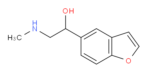 1-(1-benzofuran-5-yl)-2-(methylamino)ethan-1-ol