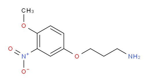 3-(4-methoxy-3-nitrophenoxy)propan-1-amine