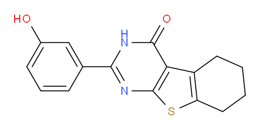 5-(3-hydroxyphenyl)-8-thia-4,6-diazatricyclo[7.4.0.0,2,7]trideca-1(9),2(7),5-trien-3-one