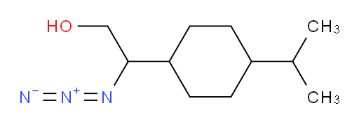 2-azido-2-[4-(propan-2-yl)cyclohexyl]ethan-1-ol