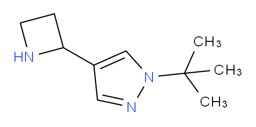 4-(azetidin-2-yl)-1-tert-butyl-1H-pyrazole