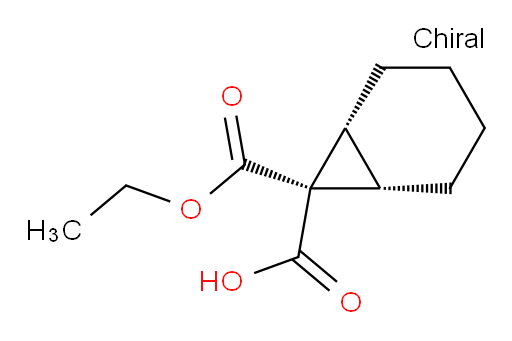 (1R,6S,7R)-7-(ethoxycarbonyl)bicyclo[4.1.0]heptane-7-carboxylic acid