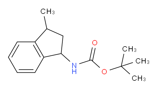 tert-butyl N-(3-methyl-2,3-dihydro-1H-inden-1-yl)carbamate