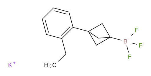 potassium [3-(2-ethylphenyl)bicyclo[1.1.1]pentan-1-yl]trifluoroboranuide