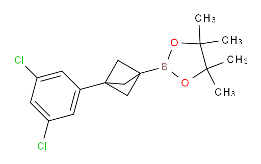 2-[3-(3,5-dichlorophenyl)bicyclo[1.1.1]pentan-1-yl]-4,4,5,5-tetramethyl-1,3,2-dioxaborolane