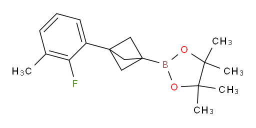 2-[3-(2-fluoro-3-methylphenyl)bicyclo[1.1.1]pentan-1-yl]-4,4,5,5-tetramethyl-1,3,2-dioxaborolane