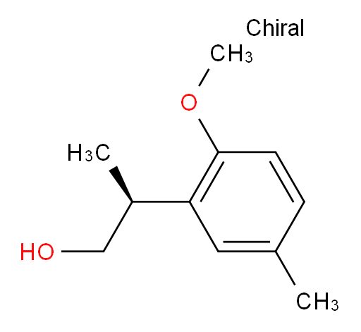 (2S)-2-(2-methoxy-5-methylphenyl)propan-1-ol