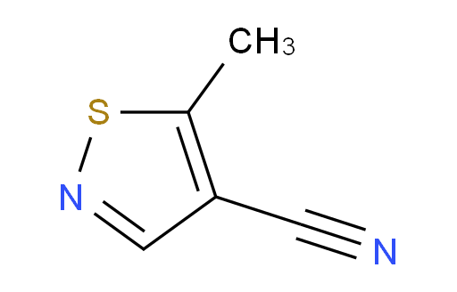 5-methyl-1,2-thiazole-4-carbonitrile