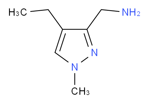 1-(4-ethyl-1-methyl-1H-pyrazol-3-yl)methanamine