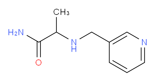 2-{[(pyridin-3-yl)methyl]amino}propanamide