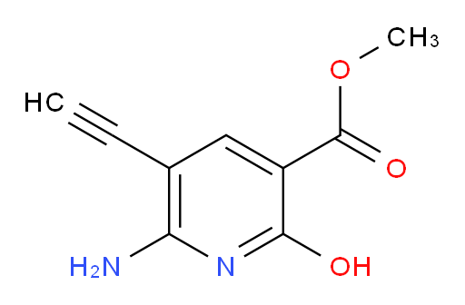 methyl 6-amino-5-ethynyl-2-hydroxypyridine-3-carboxylate