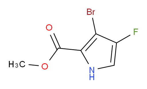 methyl 3-bromo-4-fluoro-1H-pyrrole-2-carboxylate