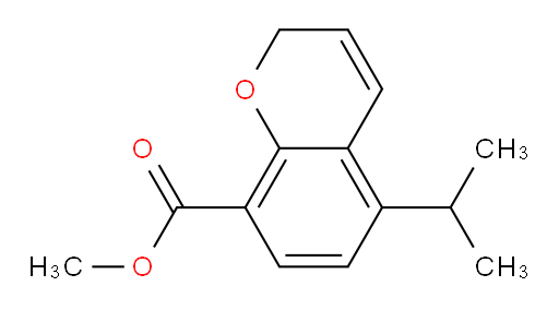 methyl 5-(propan-2-yl)-2H-chromene-8-carboxylate