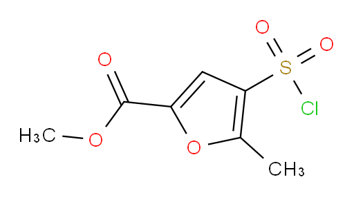 methyl 4-(chlorosulfonyl)-5-methylfuran-2-carboxylate