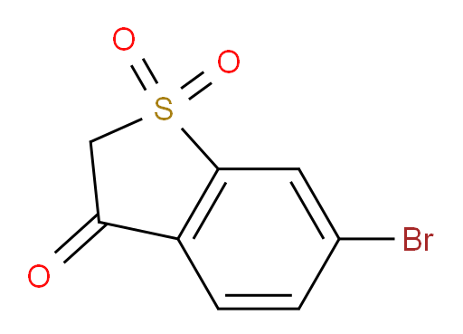 6-bromo-2,3-dihydro-1lambda6-benzothiophene-1,1,3-trione