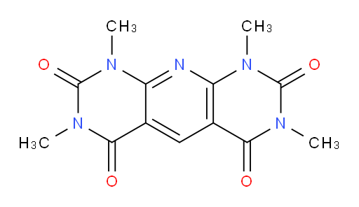 4,6,12,14-tetramethyl-2,4,6,12,14-pentaazatricyclo[8.4.0.0,3,8]tetradeca-1,3(8),9-triene-5,7,11,13-tetrone