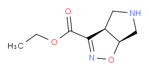 rac-ethyl (3aR,6aS)-3aH,4H,5H,6H,6aH-pyrrolo[3,4-d][1,2]oxazole-3-carboxylate