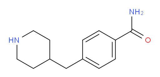 4-[(piperidin-4-yl)methyl]benzamide