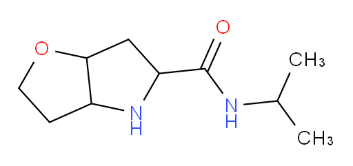 N-(propan-2-yl)-hexahydro-2H-furo[3,2-b]pyrrole-5-carboxamide