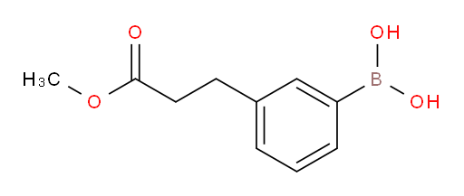 [3-(3-methoxy-3-oxopropyl)phenyl]boronic acid