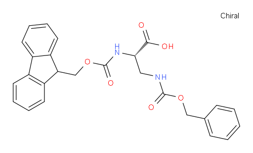 (2S)-3-{[(benzyloxy)carbonyl]amino}-2-({[(9H-fluoren-9-yl)methoxy]carbonyl}amino)propanoic acid