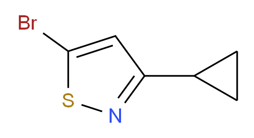 5-bromo-3-cyclopropyl-1,2-thiazole