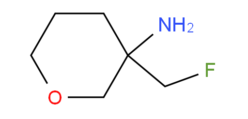 3-(fluoromethyl)oxan-3-amine