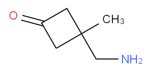 3-(aminomethyl)-3-methylcyclobutan-1-one