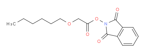 1,3-dioxo-2,3-dihydro-1H-isoindol-2-yl 2-(hexyloxy)acetate