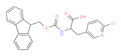 3-(6-chloropyridin-3-yl)-2-({[(9H-fluoren-9-yl)methoxy]carbonyl}amino)propanoic acid