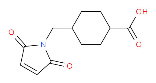 4-[(2,5-dioxo-2,5-dihydro-1H-pyrrol-1-yl)methyl]cyclohexane-1-carboxylic acid