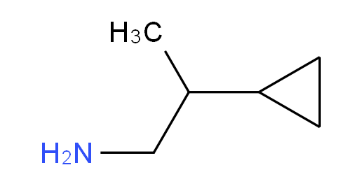 2-cyclopropylpropan-1-amine