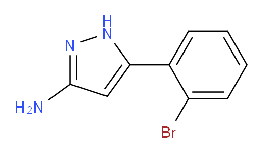 5-(2-bromophenyl)-1H-pyrazol-3-amine