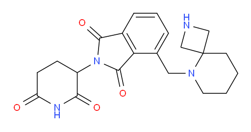 4-({2,5-diazaspiro[3.5]nonan-5-yl}methyl)-2-(2,6-dioxopiperidin-3-yl)-2,3-dihydro-1H-isoindole-1,3-dione