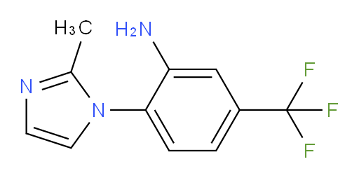 2-(2-methyl-1H-imidazol-1-yl)-5-(trifluoromethyl)aniline