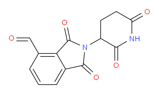 2-(2,6-dioxopiperidin-3-yl)-1,3-dioxo-2,3-dihydro-1H-isoindole-4-carbaldehyde