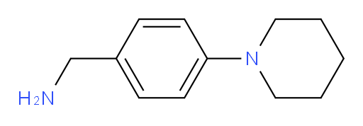 [4-(piperidin-1-yl)phenyl]methanamine