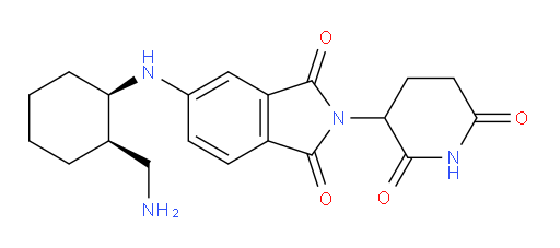 rac-5-{[(1R,2R)-2-(aminomethyl)cyclohexyl]amino}-2-(2,6-dioxopiperidin-3-yl)-2,3-dihydro-1H-isoindole-1,3-dione