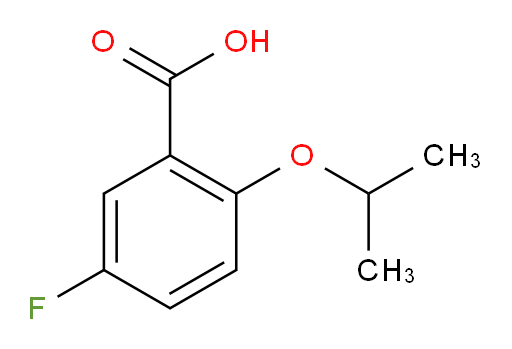 5-fluoro-2-(propan-2-yloxy)benzoic acid