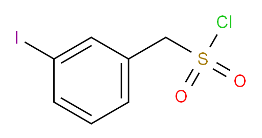 (3-iodophenyl)methanesulfonyl chloride