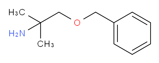 1-(benzyloxy)-2-methylpropan-2-amine