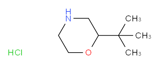 2-tert-butylmorpholine hydrochloride