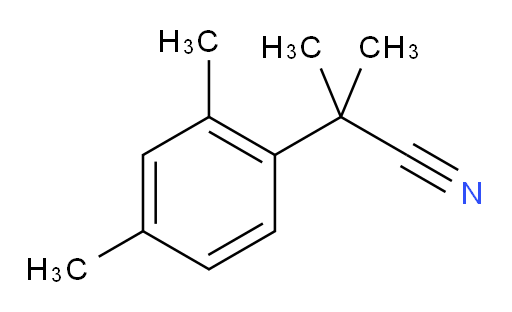 2-(2,4-dimethylphenyl)-2-methylpropanenitrile