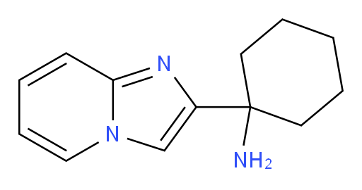 1-{imidazo[1,2-a]pyridin-2-yl}cyclohexan-1-amine