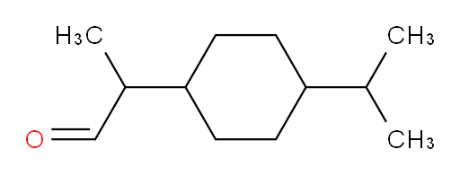 2-[4-(propan-2-yl)cyclohexyl]propanal