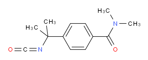 4-(2-isocyanatopropan-2-yl)-N,N-dimethylbenzamide
