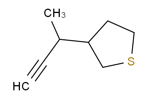 3-(but-3-yn-2-yl)thiolane